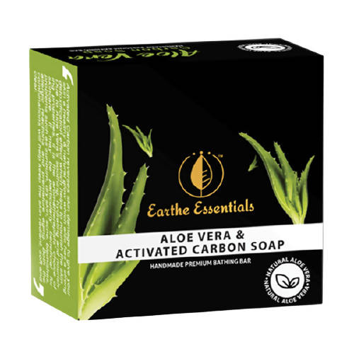 Earthe Essentials Premium Aloe Vera & Activated Carbon Soap