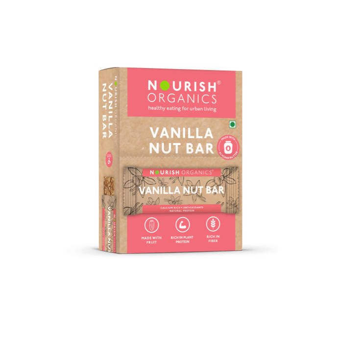 Nourish Organics Vanilla Nut Bar