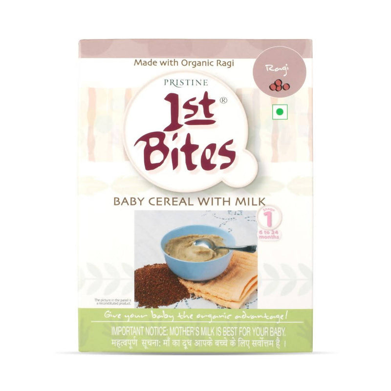 Pristine 1st Bites Baby Cereal Stage-1 Organic Ragi
