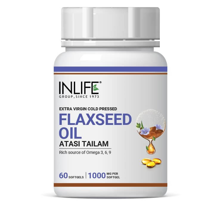 Inlife Flaxseed Oil Atasi Tailam Capsules