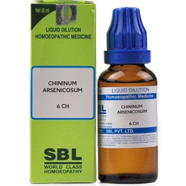 SBL Homeopathy Chininum Arsenicosum Dilution