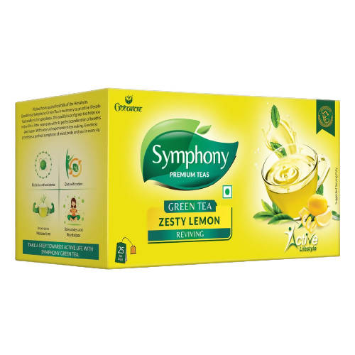 Symphony Zesty Lemon Green Tea Bags