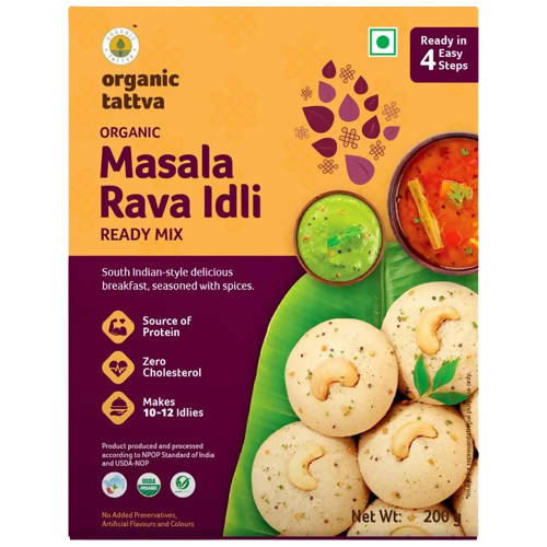 Organic Tattva Masala Rava Idli Ready Mix