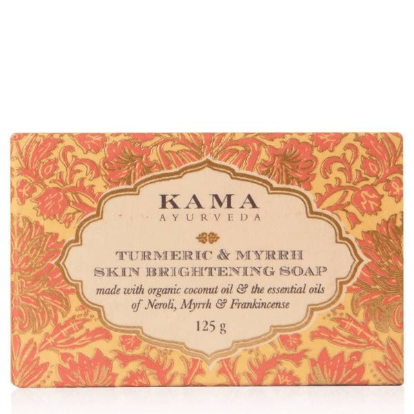 Kama Ayurveda Turmeric & Myrrh Skin Brightening Soap 125gm