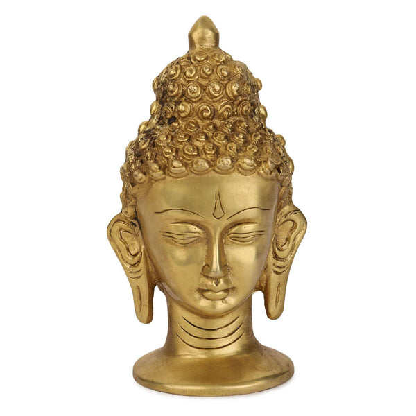 Devlok Buddha Monk Face Idol