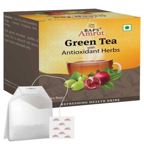 Baps Amrut Green Tea With Antioxidant Herbs