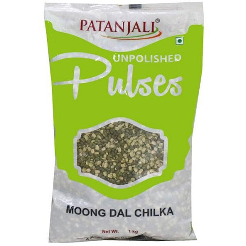 Patanjali Unpolished Moong Dal Chilka (1 kg)