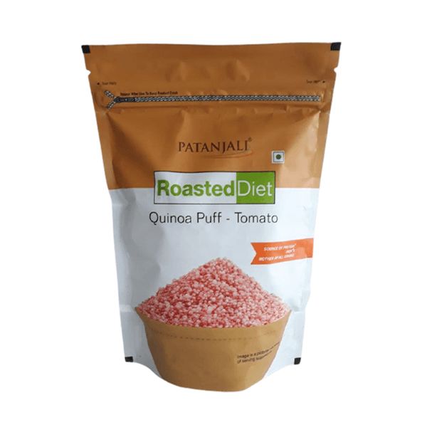 Patanjali Roasted Diet Quinoa Puff - Tomato and Masala Combo