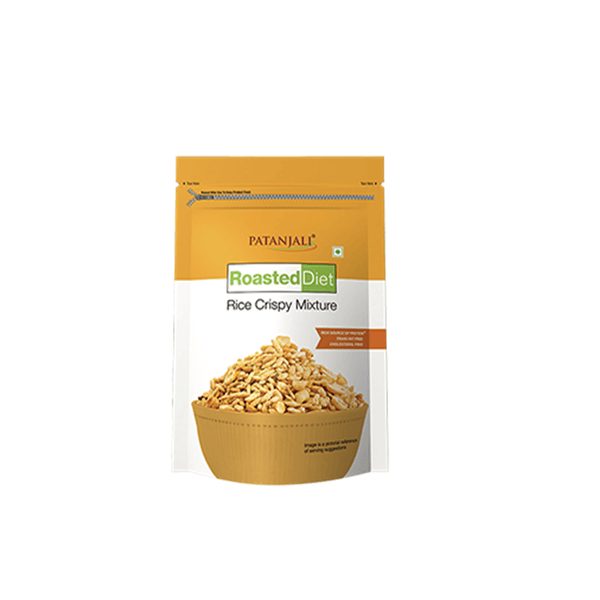 Patanjali Roasted Diet Rice Crispy Mixture (125 GM)