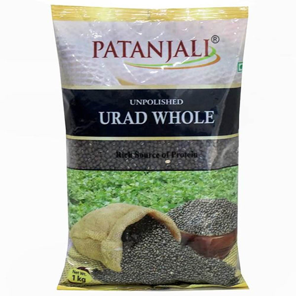 Patanjali Unpolished Urad Whole (1 kg)