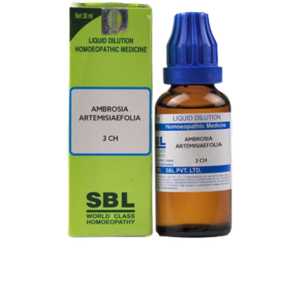 SBL Homeopathy Ambrosia Artemisiaefolia Dilution