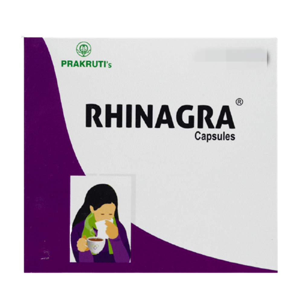 Prakruti Ayurveda Rhinagra Capsules