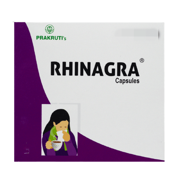 Prakruti Ayurveda Rhinagra Capsules