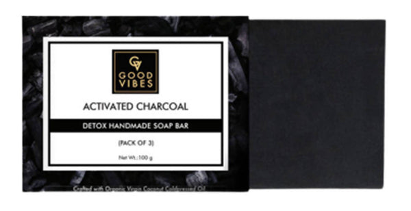 Good Vibes Activated Charcoal Detox Handmade Soap Bar