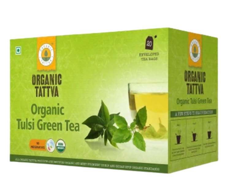 Organic Tattva Tulsi Green Tea