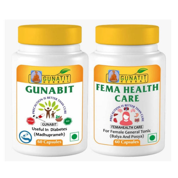 Gunatit Herbal Combo Of Fema Healthcare + Gunabit Capsules