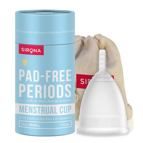 Sirona Reusable Menstrual Cup with Pouch