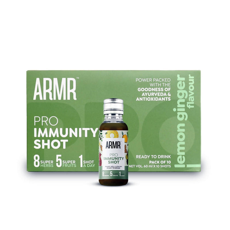 ARMR Pro Immunity Shot Lemon Ginger Flavour