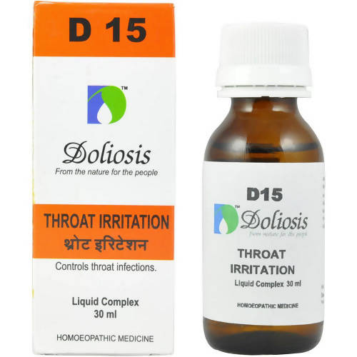 Doliosis Homeopathy D15 Drops