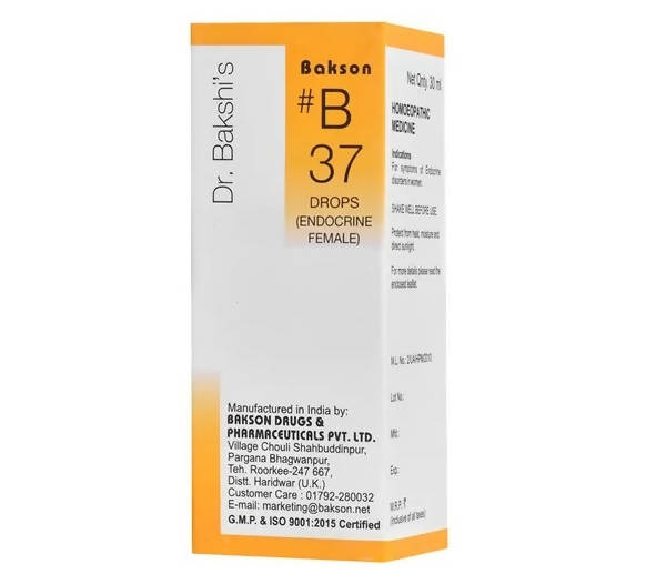 Bakson's Homeopathy B37 Drops