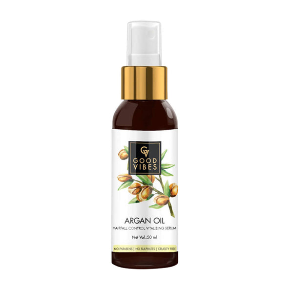 Good Vibes Argan Oil Hairfall Control Vitalizing Serum