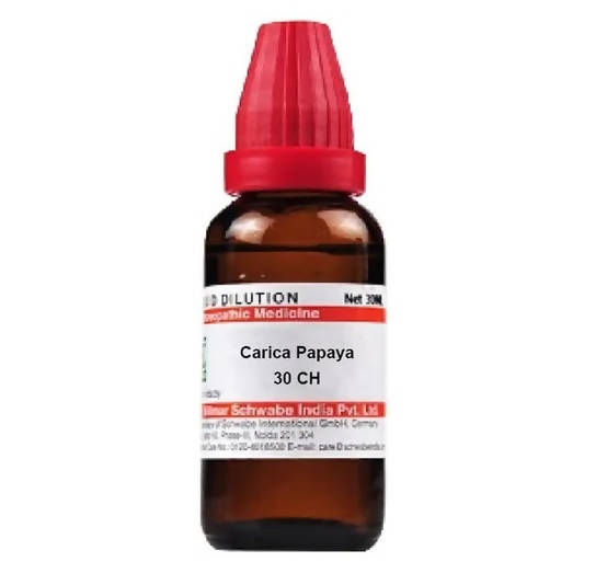 Dr. Willmar Schwabe India Carica Papaya Dilution