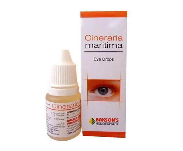 Bakson's Homeopathy Cineraria Maritima Eye Drops