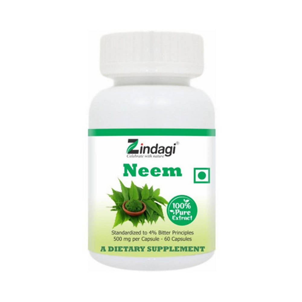 Zindagi 100% Neem Extract Capsules