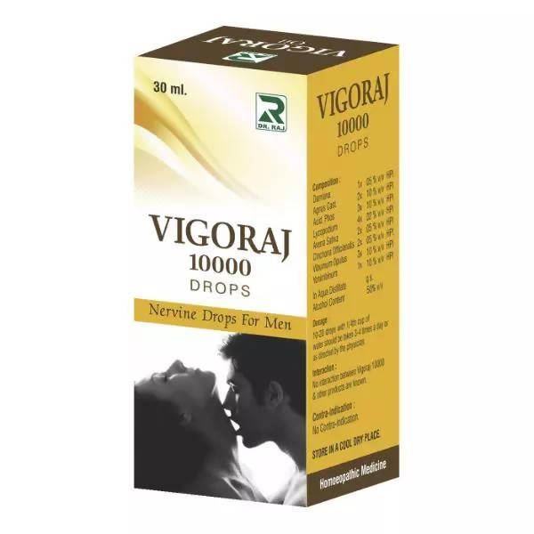 Dr. Raj Homeopathy Vigoraj 10000 Drops