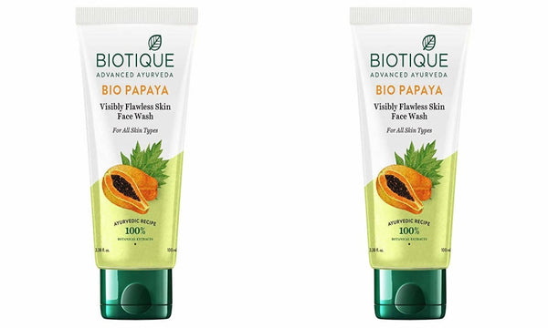 Biotique Bio Papaya Visibly Flawless Skin Face Wash