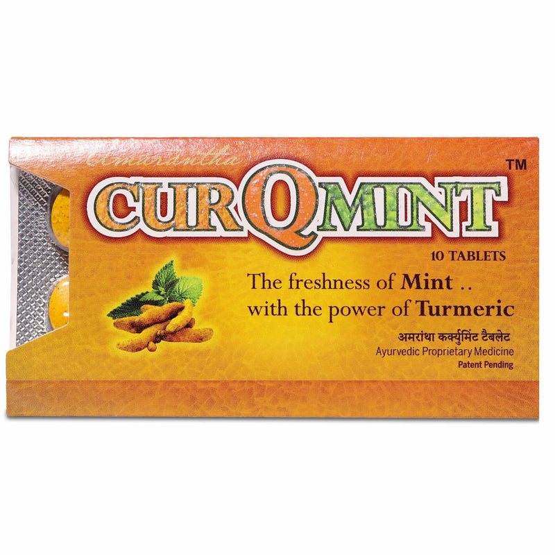 Amarantha Ayurvedic CurQmint Tablets