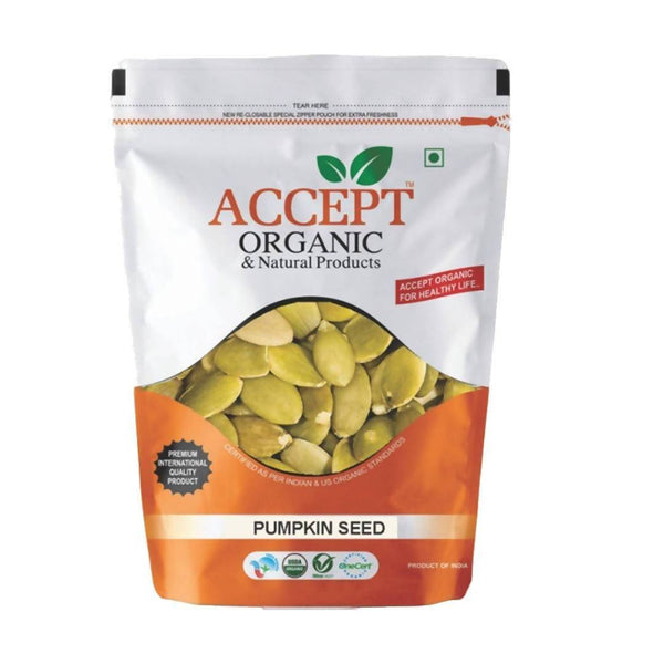 Accept Organic Pumpkin Seeds