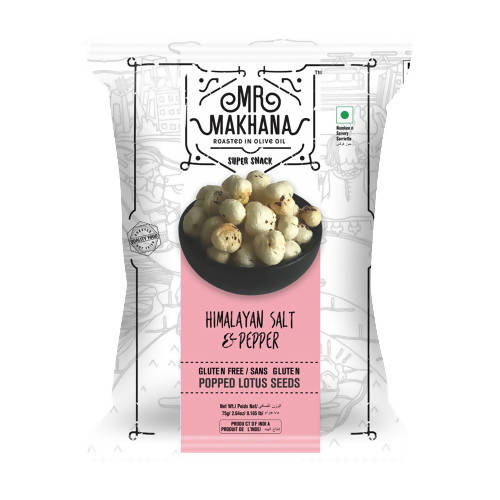 Mr. Makhana Super Snack Himalayan Salt & Pepper