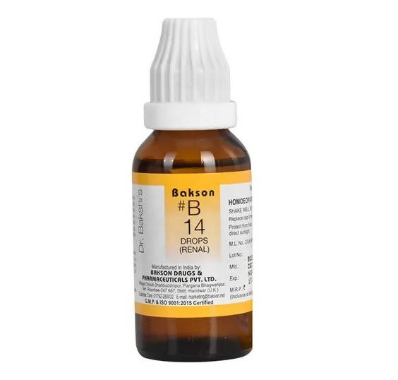 Bakson's Homeopathy B14 Drops