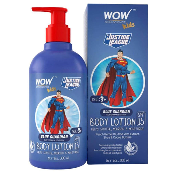 Wow Skin Science Kids Body Lotion - Blue Guardian Superman Edition
