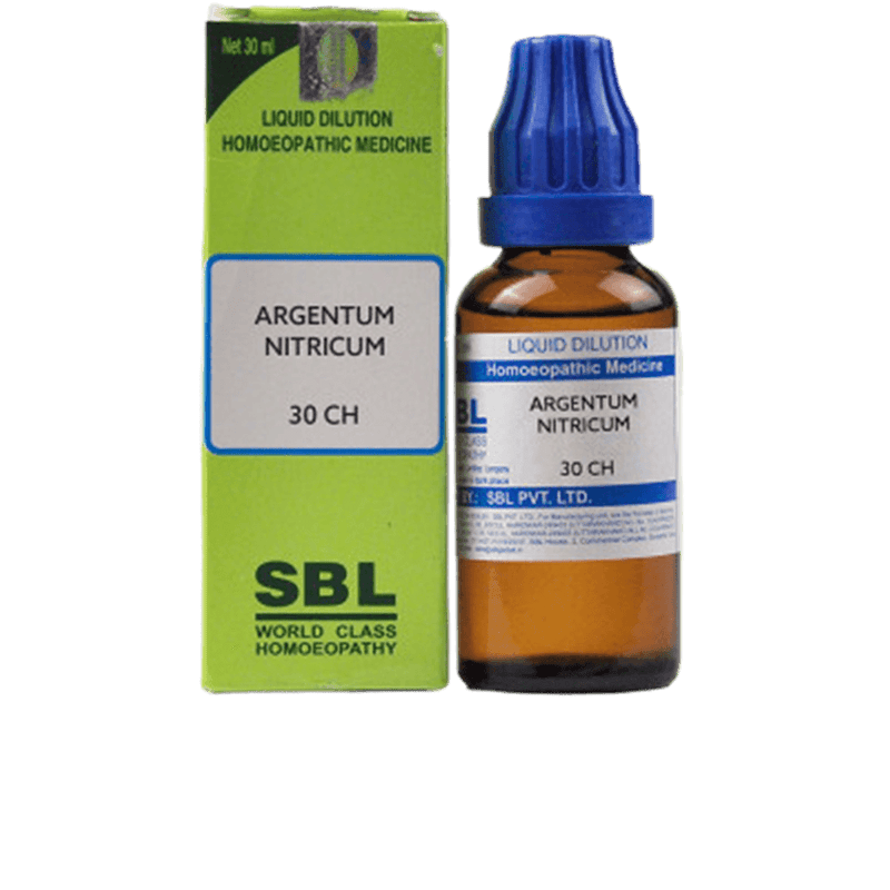 SBL Homeopathy Argentum Nitricum Dilution