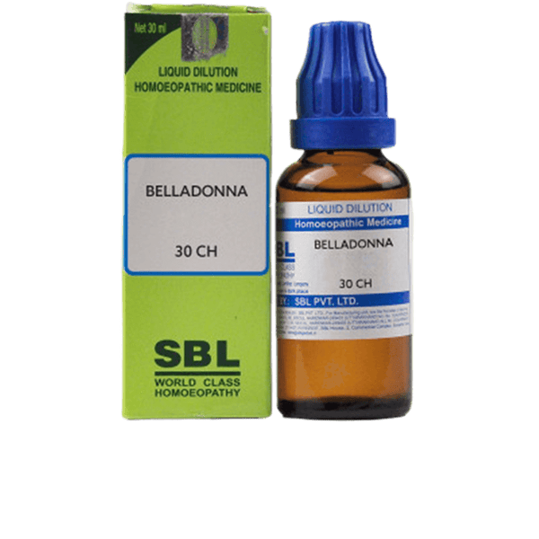 SBL Homeopathy Belladonna Dilution