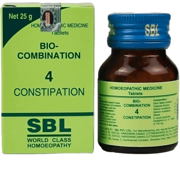 SBL Homeopathy Bio - Combination 4 Tablet