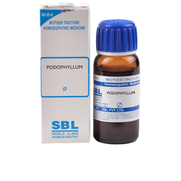 SBL Homeopathy Podophyllum Peltatum Mother Tincture Q