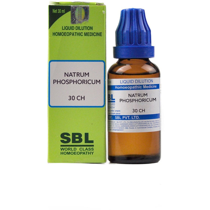 SBL Homeopathy Natrum Phosphoricum Dilution