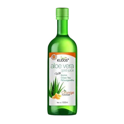 Kudos Ayurveda Aloe Vera Gold (Orange Flavour) Juice