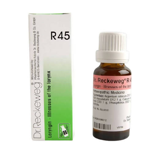 Dr. Reckeweg R45 Illnesses of the Larynx Drops