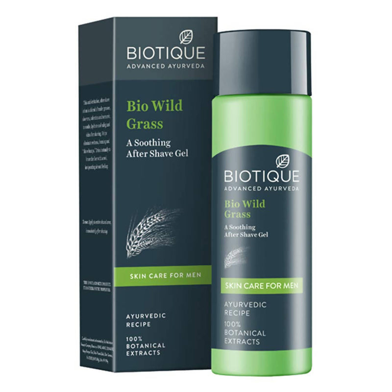 Biotique Bio Wild Grass A Soothing After Shave Gel For Men