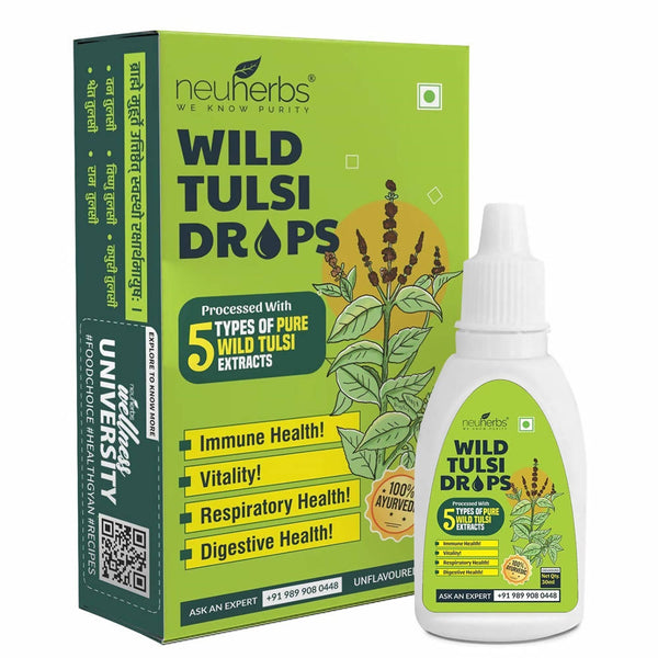 Neuherbs Wild Tulsi Drops