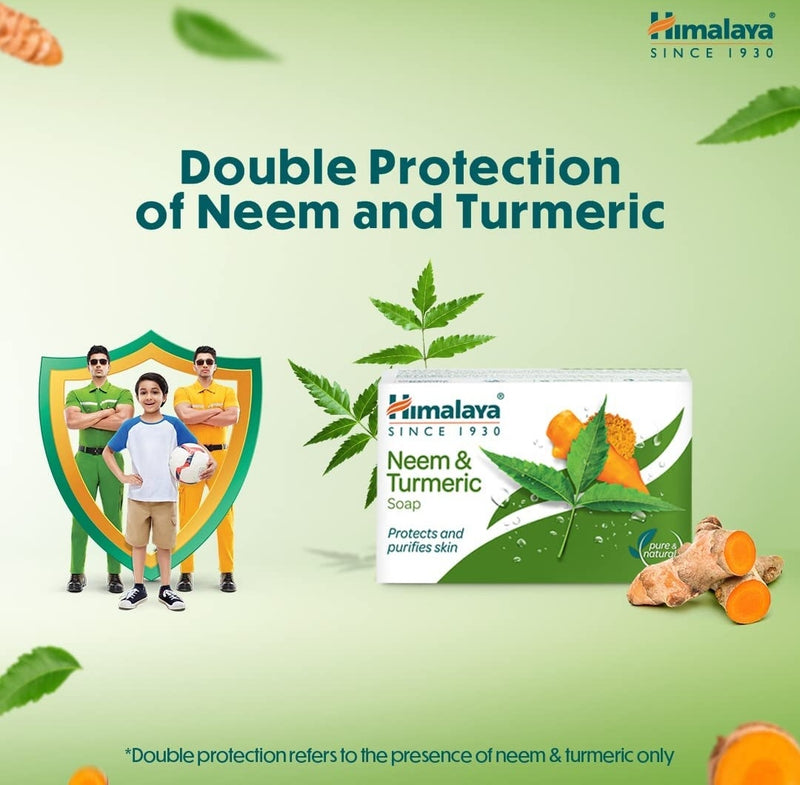 Himalaya Herbals Protecting Neem and Turmeric Soap (75gm)