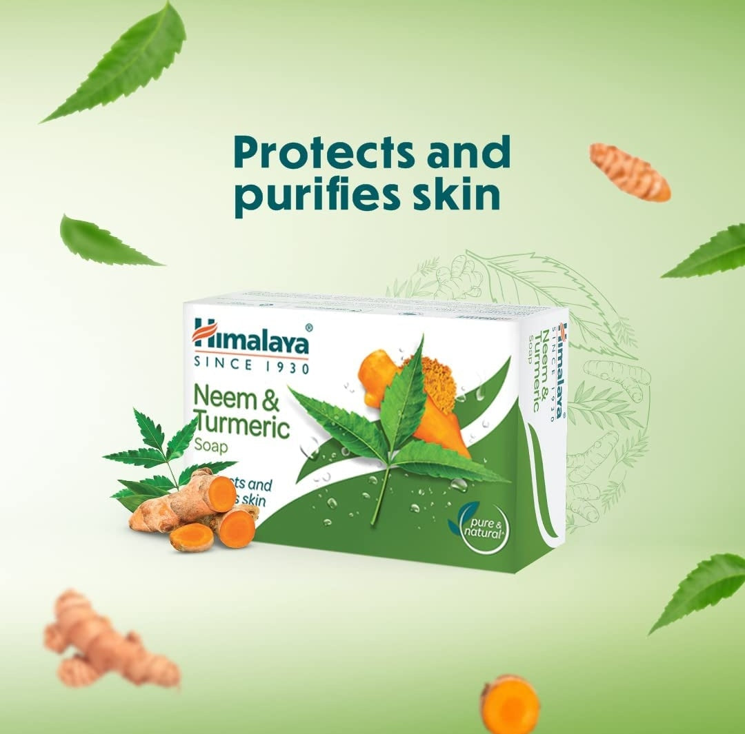 Himalaya Herbals Protecting Neem and Turmeric Soap (75gm)