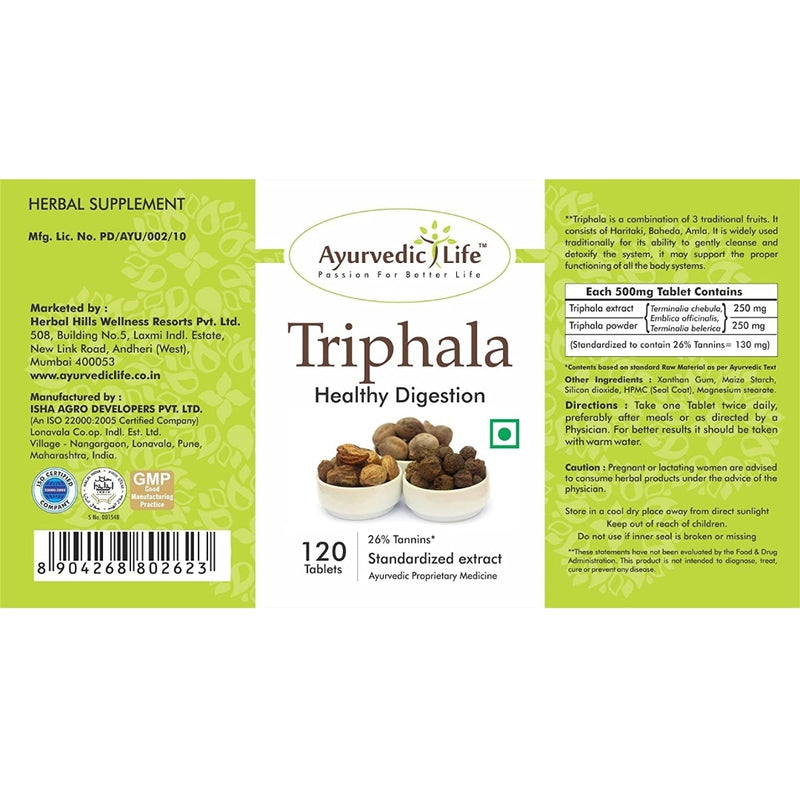 Ayurvedic Life Triphala Tablets