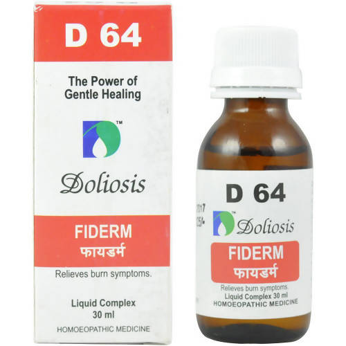 Doliosis Homeopathy D64 Fiderm Drops