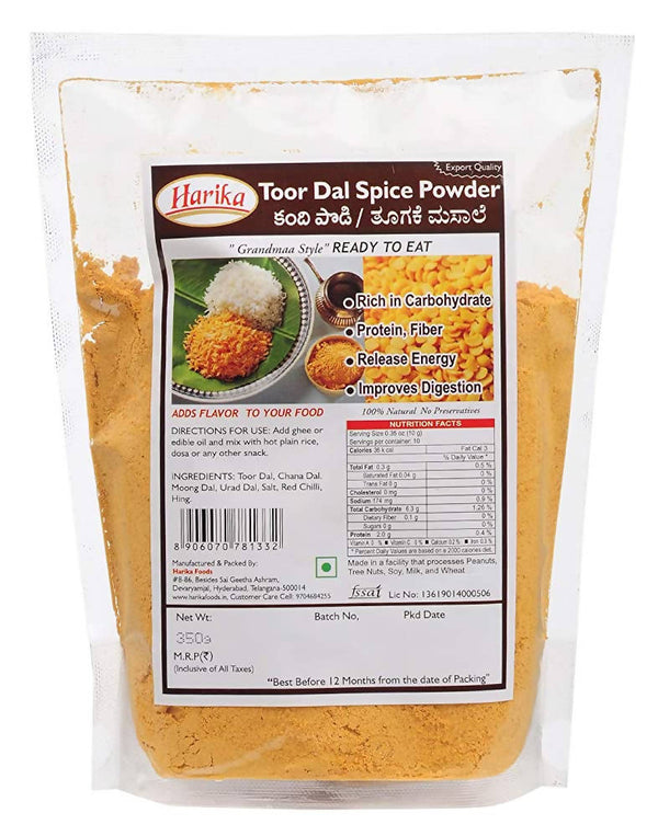 Harika Toor Dal Spice Powder