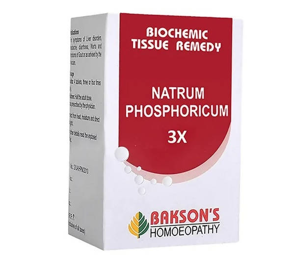Bakson's Homeopathy Natrum Phosphoricum Biochemic Tablets